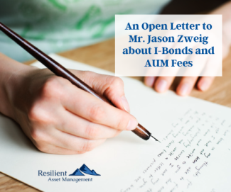 An Open Letter to Mr. Jason Zweig about I-Bonds and AUM Fees - Writing a letter